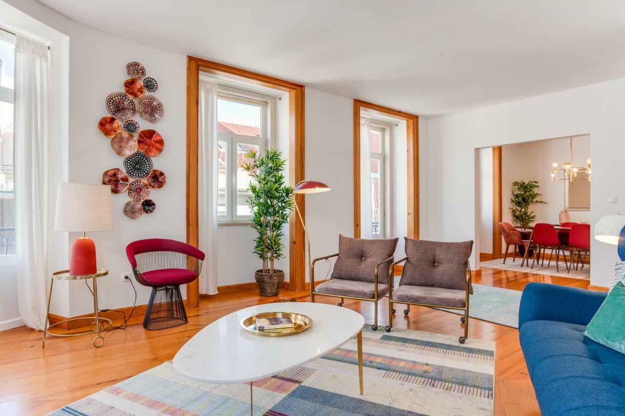 Baixa Beautiful And Luminous 3 Bdr Flat Lisboa